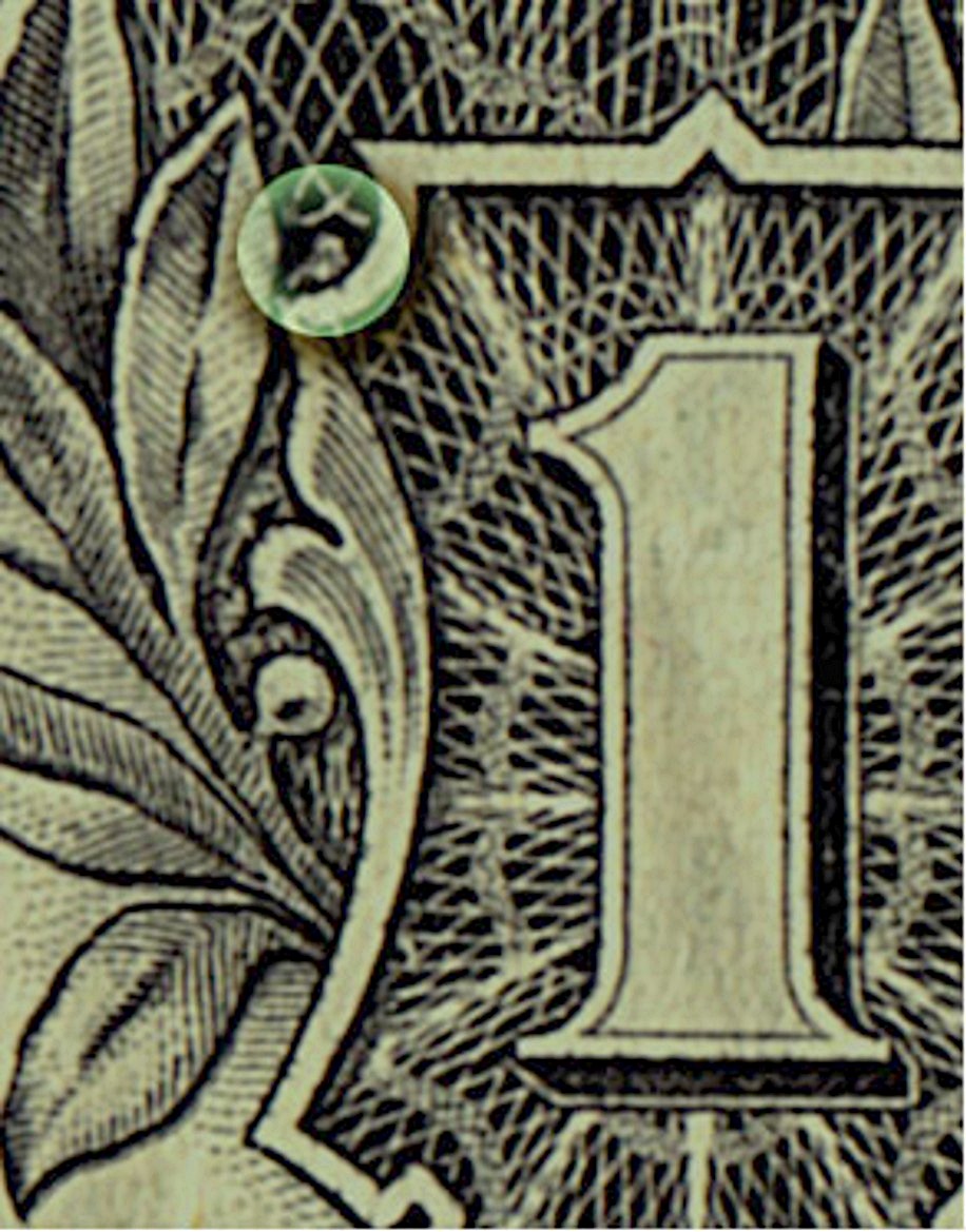 1 Dollar Bill Hidden Images